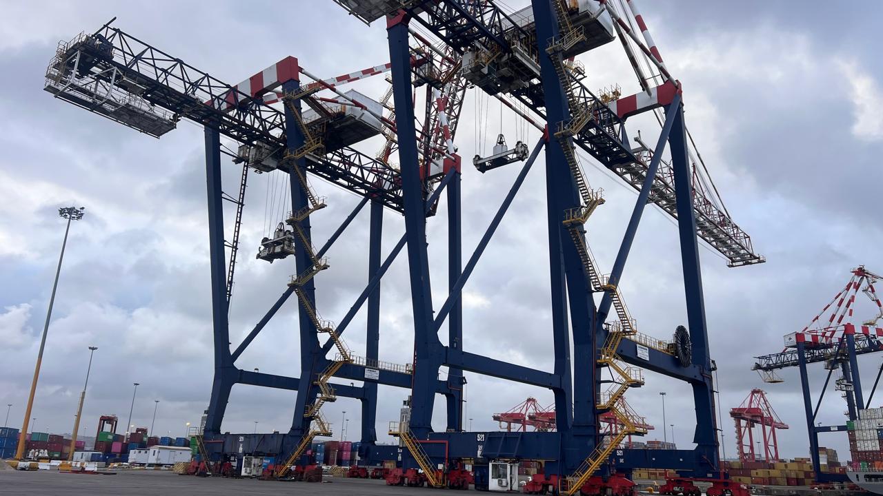 Civil engineering road construction project